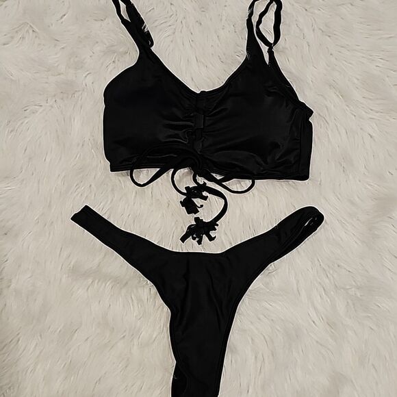 Other - New fringe high-waisted bikini